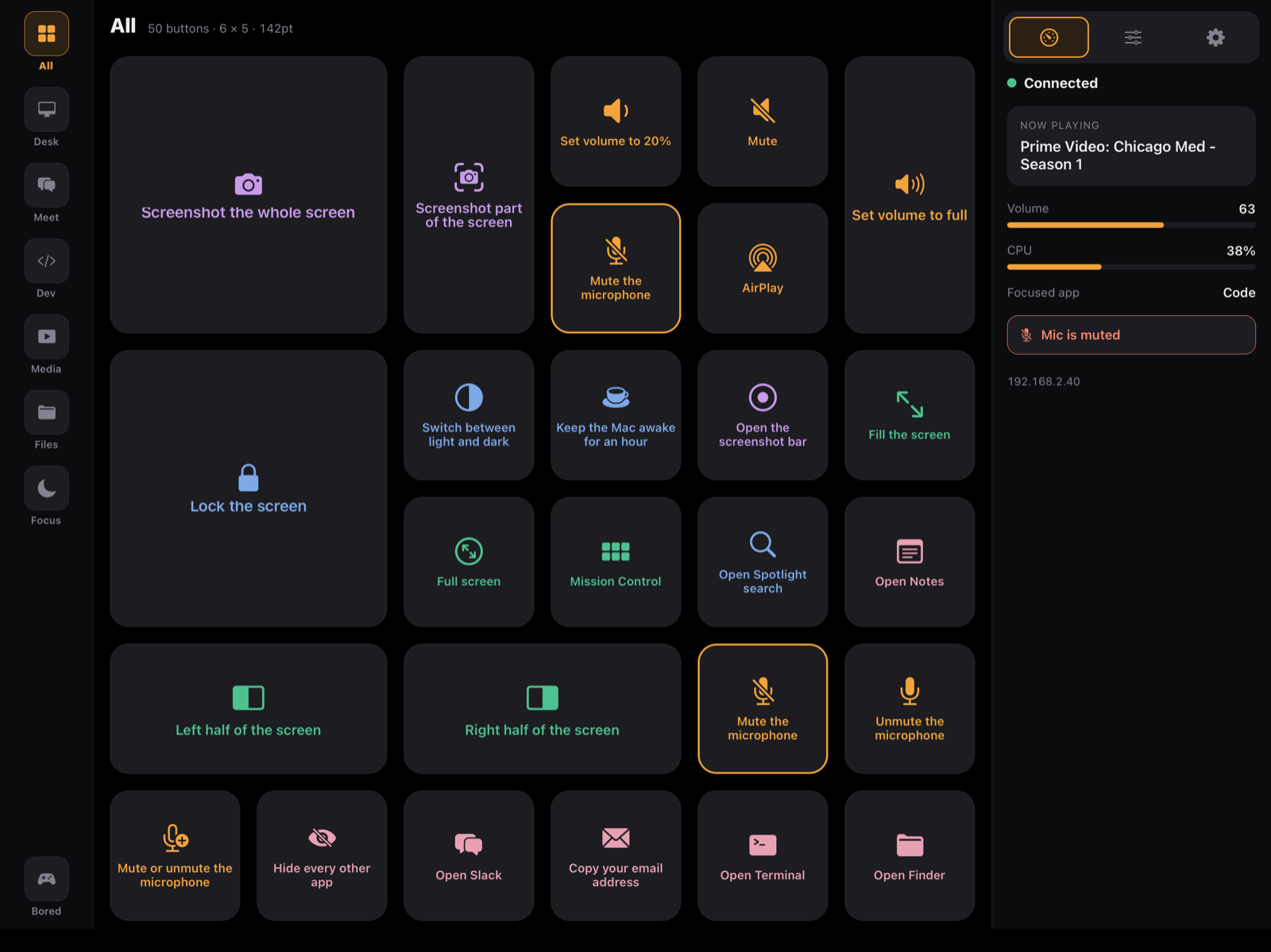 iPad Pro 13 — Desk deck